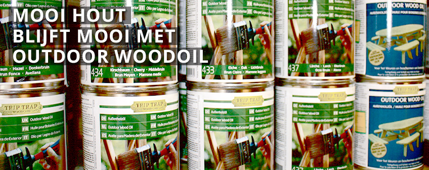 Outdoor wood oil